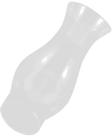 Generico Ricambio Paralume in Vetro per Lampada a Olio e Lampada Petrolio Vintage Cappello a Quattro Punte Accessorio per Ambienti Interni