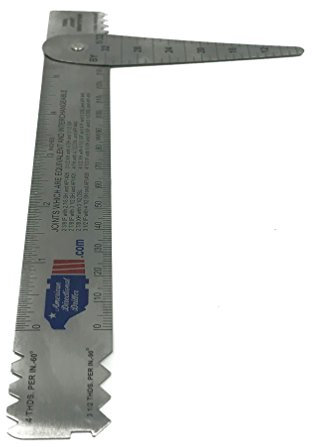Drill Pipe Connection Thread Identification Ruler with Nozzle Gauge (1)