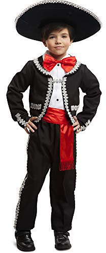 Dress Up America Traditional Mariachi Costume For Boys - Role Play & Dress Up Costume For Kids - Jacket, Pants, Bow-Tie And Sash