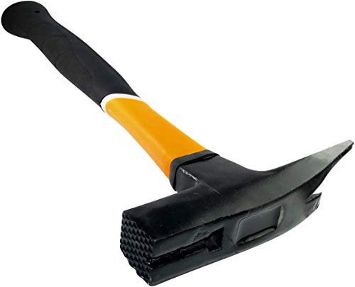 AERZETIX - Martillo de Encofrador - 335mm/600g - Porta clavos - Cabeza de Acero Puntiagudo - Mango Tri-Material TPR - Herramientas de Carpintero/Albañil - Albañilería/Encofrado/Armazón Madera - C46177