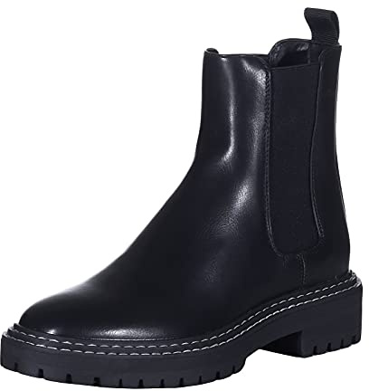 ONLY Botas Onlbeth-2 Pu Chelsea Boot-Noos para mujer, Negro, 39 EU