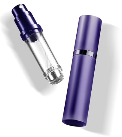 VVGAOGES Perfume Atomiser,Portable Refillable Empty Perfume Spray,Mini Perfume Bottles Empty for Travel 5ml (Blue)