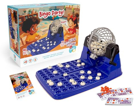 Tachan - Bingo automático Deluxe - Juego de Mesa para Toda la Familia - (CPA Toy Group 767T00822)