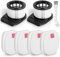 Sansoak IZ300UKT Filters for Shark IZ300, IZ300UK, IZ300UKT, IZ320 IZ320UK, IZ320UKT Anti Hair Wrap Cordless Vacuum Cleaners, 2 Post Motor Filter and 4 Foam & 4 Felt Filters