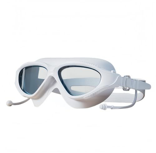 Masque de plongée avec tuba - Vision fenêtre - Masque de plongée pour adulte - Masque de plongée anti-buée - Masque de plongée en silicone pour femme - Masque de natation avec cache-nez