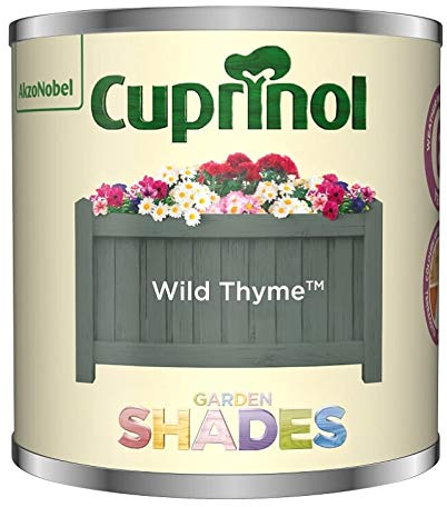 Cuprinol Garden Shades Paint in Tester Pot 125 ml, Wild Thyme