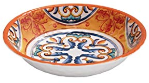 Brandani 53908 Ciotola Arancio Medicea Melamina Diametro 35x7h cm Colore Arancio