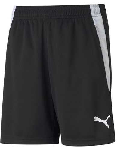 PUMA Unisex Kinder Teamliga Training Jr Shorts, Puma Black-puma White, 164 EU