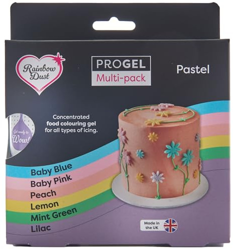 Rainbow Dust ProGel Pastels Multipack 6 X 25g