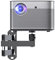 suptek Support de Projecteur Pliable Support Mural de Projecteur Support de Projecteur Réglable Universel pour Mur avec Taille de vis de 1/4 Pouce Noir MA1330YT