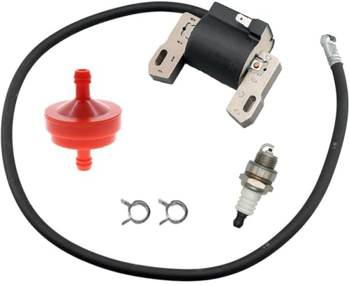 ZAMDOE 398811 tändspolemodul för Briggs Stratton 395492 395326 398265 298968 293366 7HP-16HP horisontell och vertikal enkelcylindermotor tändspole för John Deere PT15339