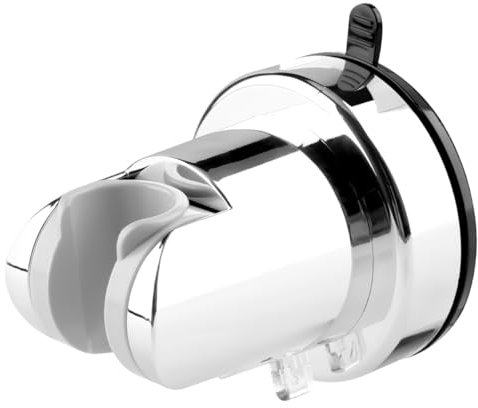 Lotsdonxia Showerhead Fixed Suction Cup Bracket Universal Removable No-Punch Shower Base Suitable for Bathrooms Bathhouses Hotels