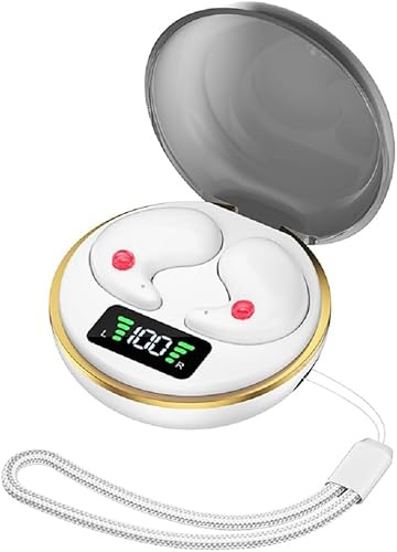 Bluetooth Kopfhörer,2026 New Schlaf Kopfhörer,in Ear kabellos zum Schlafen Wireless Sleep Earbuds Noise Cancelling Kopfhörer,für Kleine Ohren Seitenschläfer,Bluetooth 5.3,für iOS Samsung Android