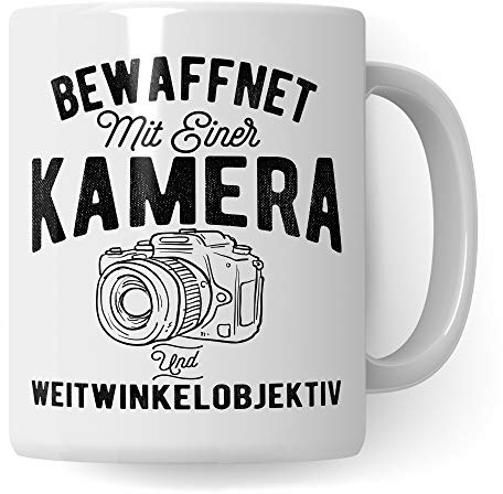 Pagma - Taza con impresión de cámara, ideas de regalo para fotógrafos tazas de café, fotografía, objetivo fotográfico, regalo para fotógrafos, taza de café, cámara
