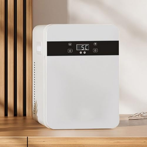 Litet Kylskåp, Tyst Minikylskåp med En Dörr, Energieffektivt Dryckekylskåp för Sovrum, Sovsal, Husbil, Hotell, Kontor, Lägenhet(Size:20L)
