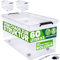 Deuba® Aufbewahrungsboxen 2 x 60l mit Deckel und Rollen, stapelbar, transparent Kunststoff BPA-frei Klickverschluss, RB60 für Büro, Garage, Waschraum