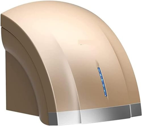 DMBBSAPBSH Automatic Hand Dryer, Commercial Hand Dryer, High Speed Wall Mounted Commercial Drying Machine For Toilet Smart Induction Sensor Hand Dryers(Gold)