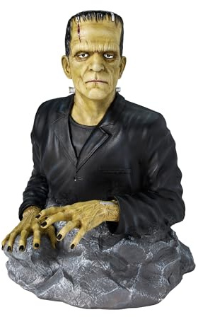Spirit Halloween Frankenstein Bust Statue - Universal Monsters, Multicolor