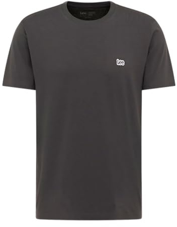 Lee, Maglietta da Uomo, con Logo SS Patch