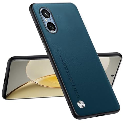 Topme Handyhülle Kompatibel mit Smartphone, Compatible with Sony Xperia 5 V (6.1) – Sicherer und Stilvoller Schutz - Saphir