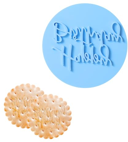 Happy Birthday Fondant Stempel 3D Keksformen Alles Gute zum Geburtstag Keksstempel zum Backen Happy Birthday Fondant Stempel Geburtstag Keksausstecher Fondant Stempel Dekorieren von Kuchen