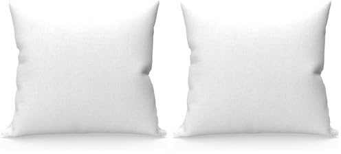Soleil d'ocre, Taie d'oreiller, Coton 57 Fils, Blanc, 63x63 cm (Lot de 2)