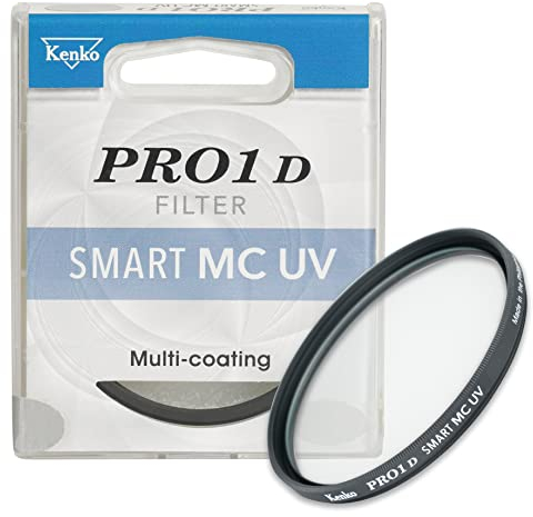 Kenko Filtro de Lente UV, PRO1D Smart MC UV 67mm, para la protección del Objetivo de la cámara, Función de Corte UV, Revestimiento múltiple de Baja reflexión, 398661