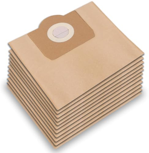 15 bolsas para aspiradora Karcher 6.959-130.0 WD3 WD3P MV3 WD3 A 22xx / A 25xx / A26xx / SE 4001, 4002