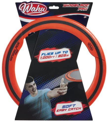 Wahu Wingblade Pro - Red, Can Fly up to 305 metres, Outdoor Flying Ring Toy, Perfect for the Park or Beach, Ages 6+