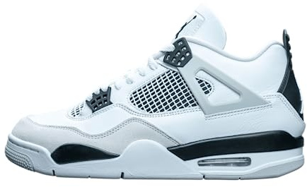 Jordan Air Jordan 4 Retro DH6927 111 Herren-Basketballschuhe, Größe 48,5, Schwarz (Military Black)