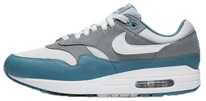 Nike Herren Air Max 1 SC Sneaker, Photon Dust White Cool Grey Noise Aqua, 38 EU