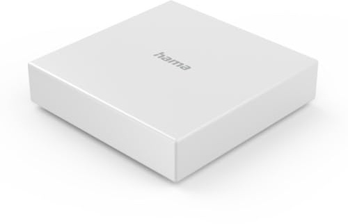 Hama Smart Home Hub (Smart Home Zentrale, Zigbee Hub, Matter, Thread Home Hub, Controller, App-/Sprachsteuerung, kompatibel m. Alexa, Apple Home, Google Home, Home Assistant etc.) weiß