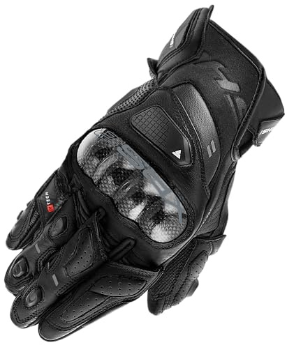 SHIMA XRS-3 motorcykelhandskar män läder kort sport cyklist pansarskydd motorcykel perforerad ventilerad racing