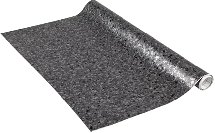 Venilia Klebefolie | Granite Anthrazit Steinoptik Anthrazit | 67,5 cm x 1,5 m, Stärke 95μ | selbstklebende Möbel-Folie, Dekofolie, Tapete, Küchenfolie | ohne Phthalate | Made in EU