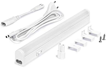 NCC-Licht LED Unterbauleuchte Lightbar Connect Linex 30cm Weiß IP20 Warmweiß 3000K mit Schalter