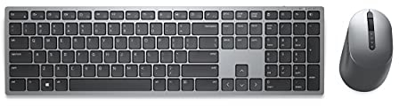 Dell KM7321W, Wireless, Multimedia, Tastatur und Maus Set, German (QWERTZ), schwarz