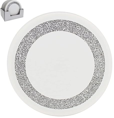 Candle Plate | For Adults | White Crystal