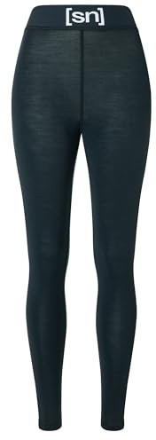 super.natural W TUNDRA175 Tight Unterwäsche Damen lang - Temperaturregulierende Merino Funktionswäsche, Damen Unterhose ideal beim Wandern & Outdoor-Sport