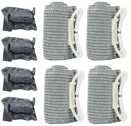 4 tum Israeli-bandage, 4 stycken bloddämpande turniquets elastiskt förband, Emergency Bandage, taktiska turniquetter, bloddämpande turniquets elastiskt bandage, nödfall första hjälpen bandage för din