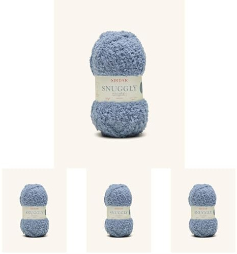 Sirdar Snuggly Snowflake Chunky, Sleepy Time (209), 50g (Pack of 4)