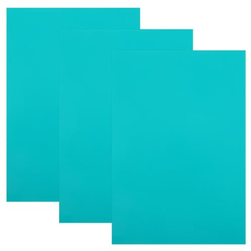NOLITOY 3 Placas de Linóleo para Grabado A4 (210x297mm) de Pvc para Impresión, Kit de Material y Fácil de Tallar, Herramienta para Manualidades y Proyectos de Linograbado