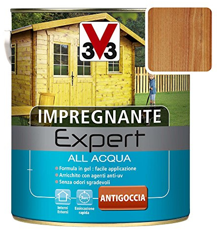 V33 Impregnante All'Acqua Expert 2,5 Lt - Noce Scuro