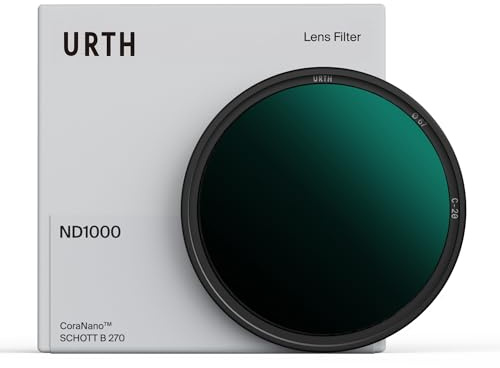 Urth ND1000-filter (10 Stopp) 39 mm (Plus) | 20-skikts nanobeläggning, HD optiskt glas, ND-filter för kameraobjektiv