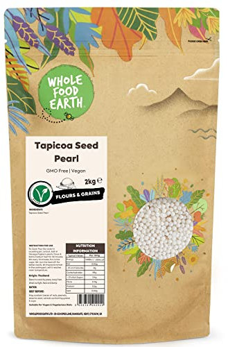 Wholefood Earth Tapicoa Seed Pearl 2 kg | GMO Free
