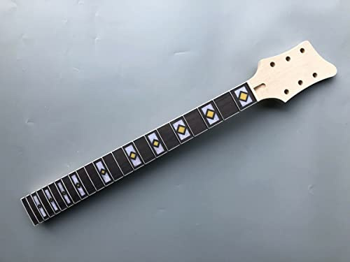 Maple Guitar Neck Maple 22 Fret 24.75 inch Rosewood Fretboard truss rod Bolt on Electric Guitar Neck Replacement