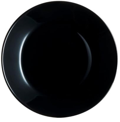 Arcopal Zelie Dessert Plate 18 cm Black Pack of 6