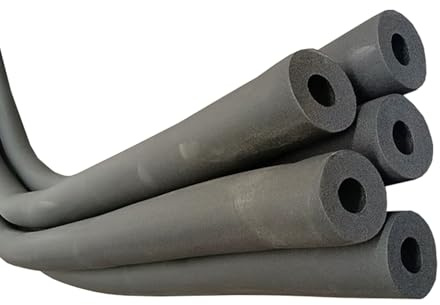 Rörisolering Skumrör ID 20 25 32 40 50 63mm Gummirörlindning Väderbeständig för varma eller kalla rör Kopparrör luftkonditioneringsrör Frostskyddsisolering(40mm x 15mm 150cm)