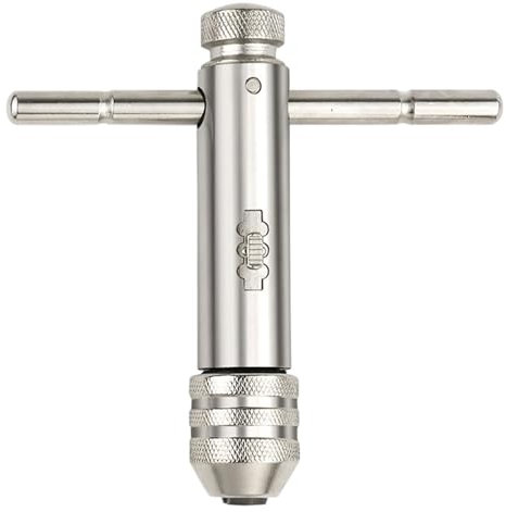 Maniglia per rubinetto a cricchetto, impugnatura antiscivolo, strumento multiuso per filettatura, strumento di serraggio di finitura, potenza di serraggio massimizzata, strumento di maschiatura