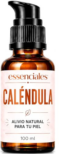 Aceite de Caléndula 100% Puro y Bio | Sérum Calmante para Piel Seca, Sensible y con Tirantez 100ml