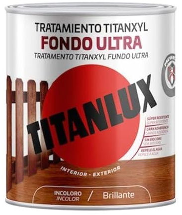 Titanxyl 4l M50 Pintura Universal Interior/Exterior Blanco/Incoloro Mate
